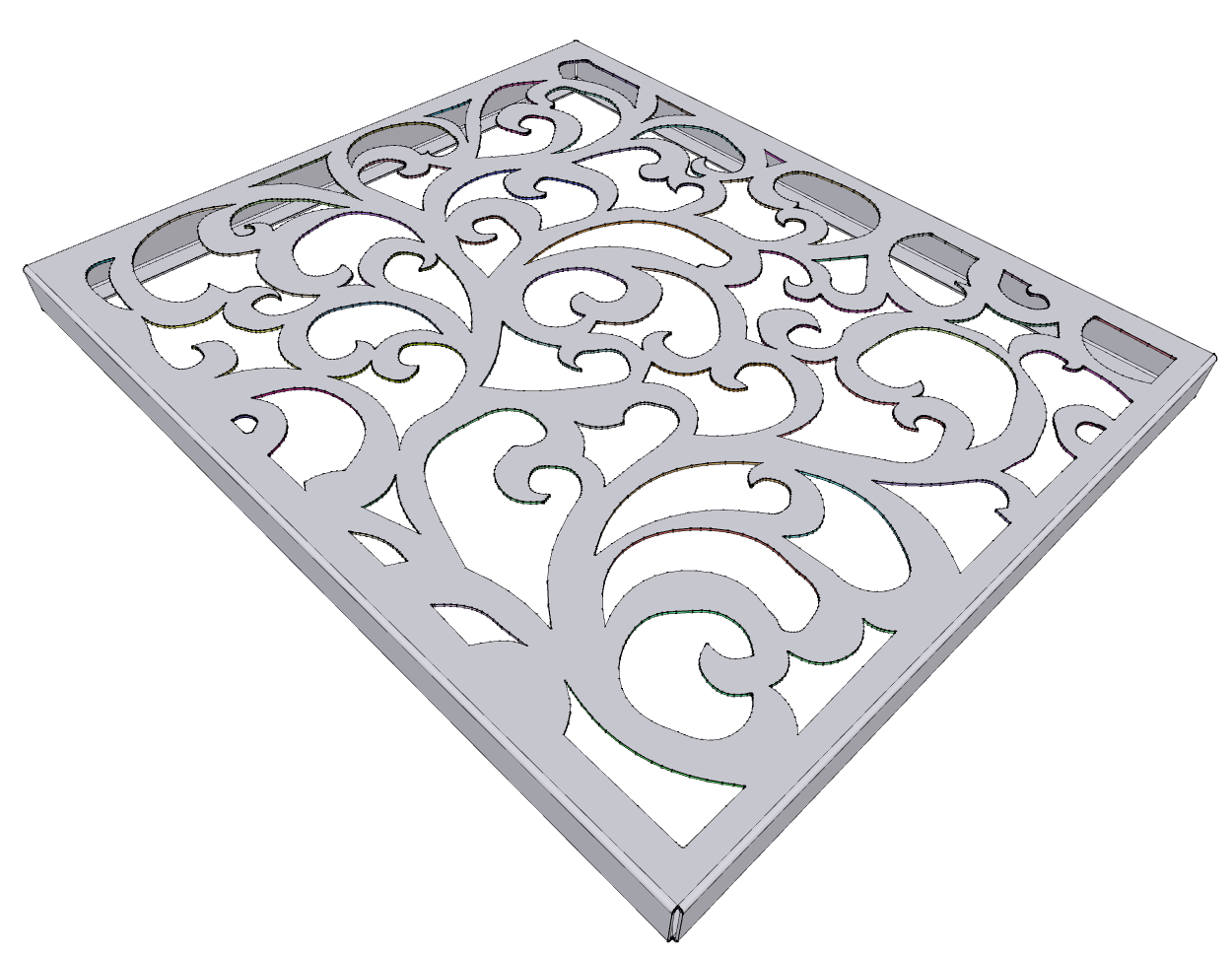 Creation of Laser-Cut and Bent Parts with Freeform Contours