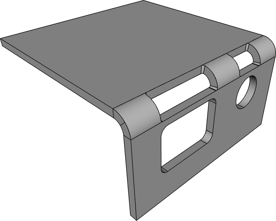 Additional relief holes