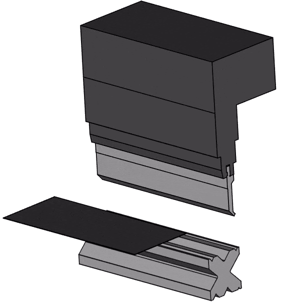 Press brake bending process