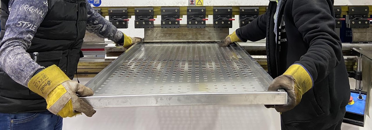 Production of bent sheet metal parts